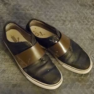 Puma slip ons